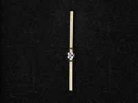 Charm Gioielleria Dossena  in Oro bianco Zaffiro CHOR-95 - EURO 75